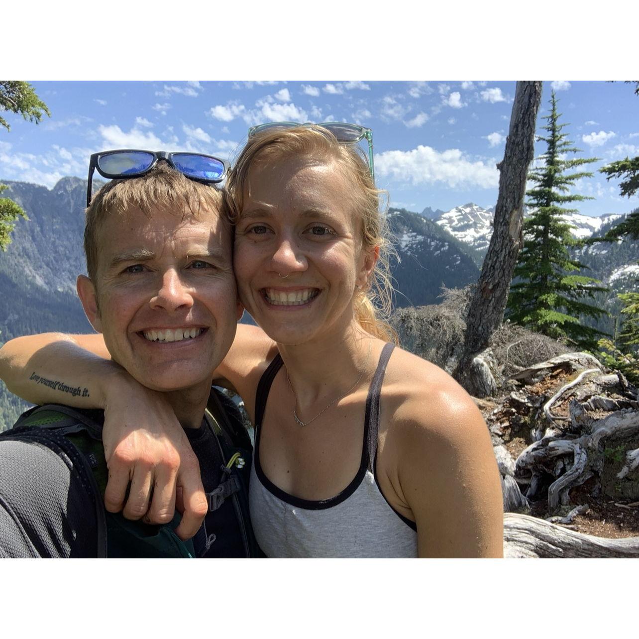 Jenny and Caleb's trip to the Cascades.