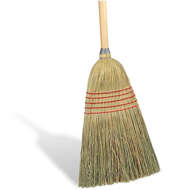 COASTWIDE CW57732 10-Inch Standard Corn Broom, Natural