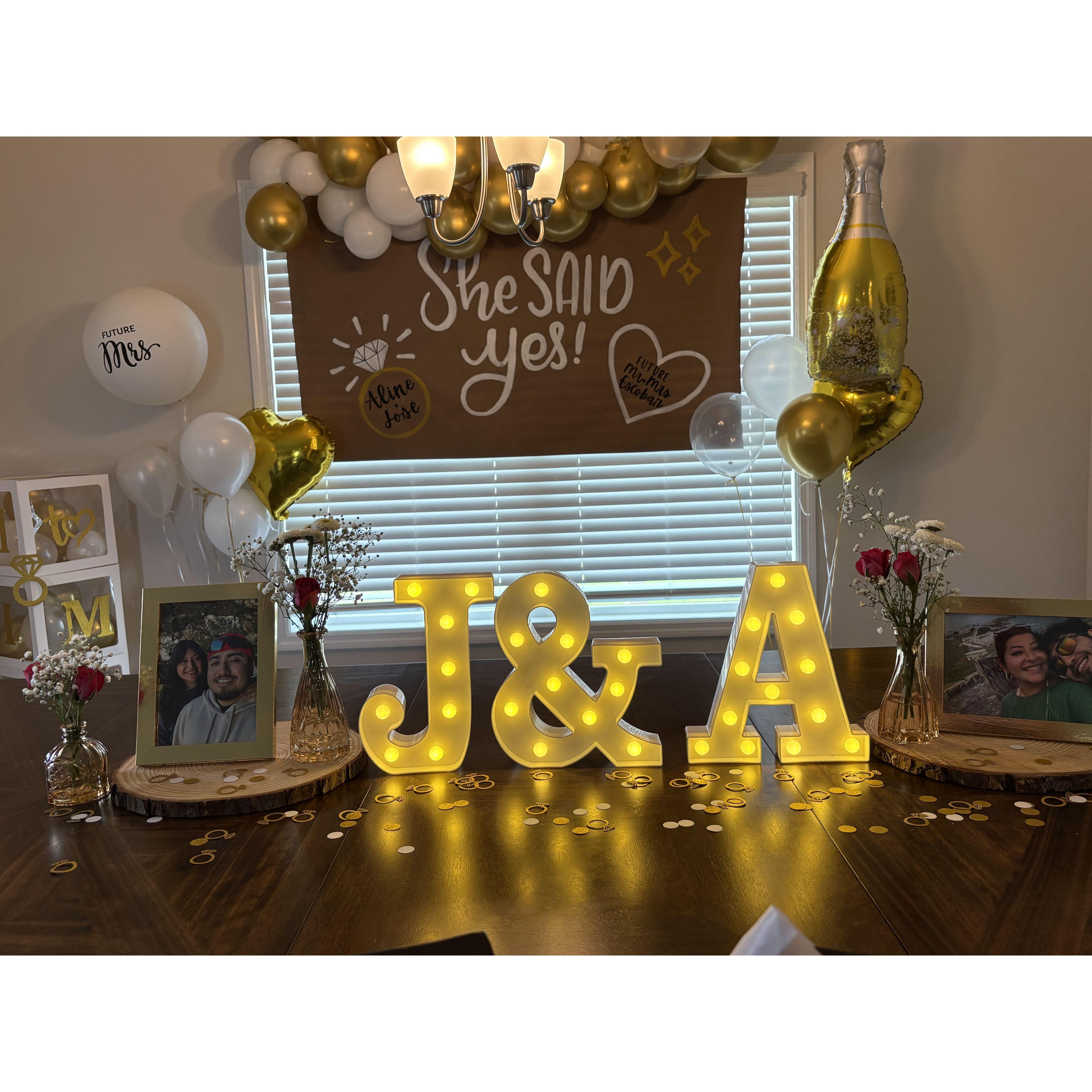 engagement surprise party