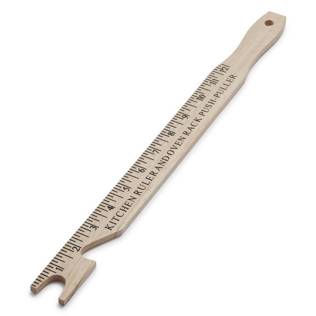 Fox Run 2-in-1 Kitchen Ruler & Oven Rack Push-Puller