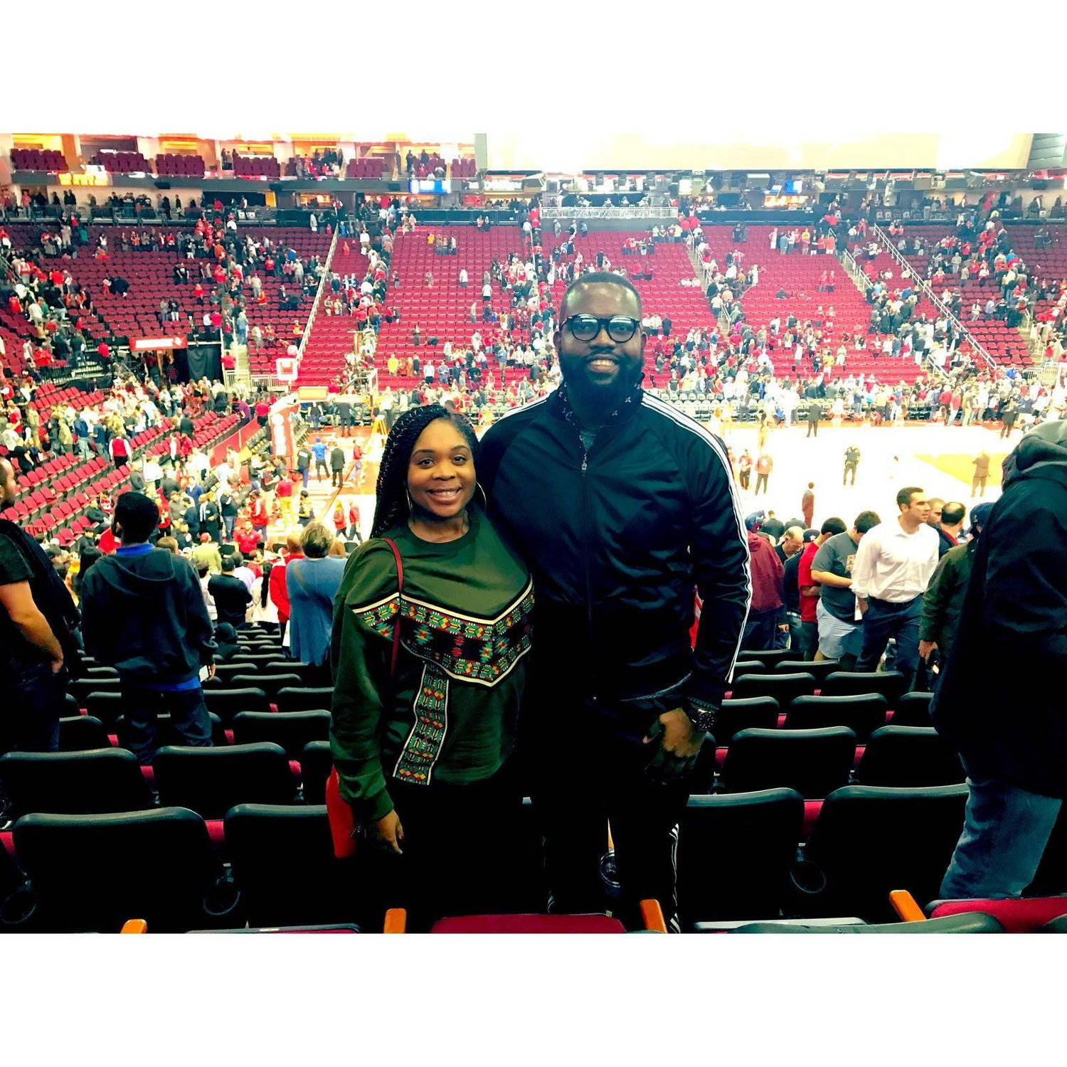 NBA game - Toyota Center, Houston 2017
