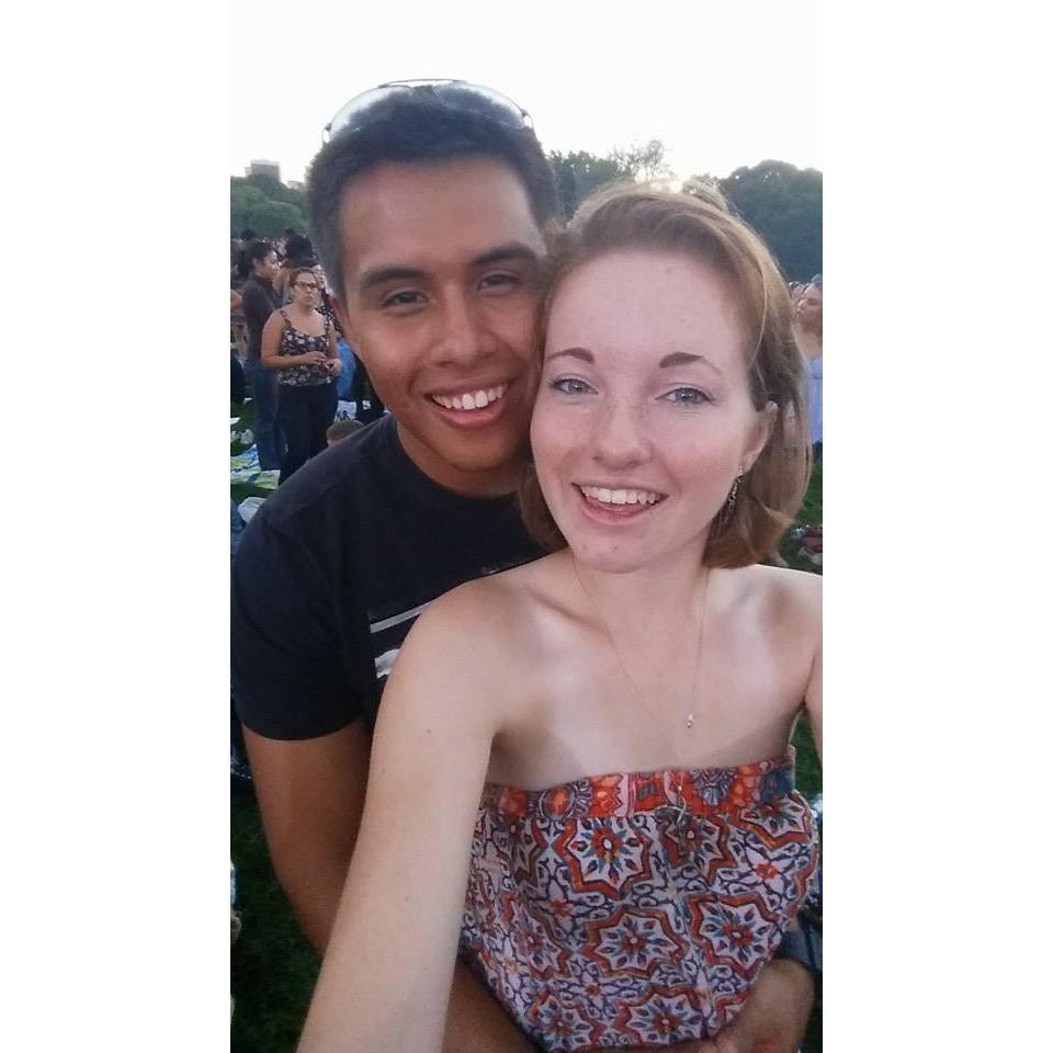 A great time with a great gal, Global Citizens Festival in NYC.