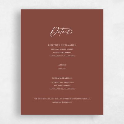 Brown Wedding Enclosure - Ivor
