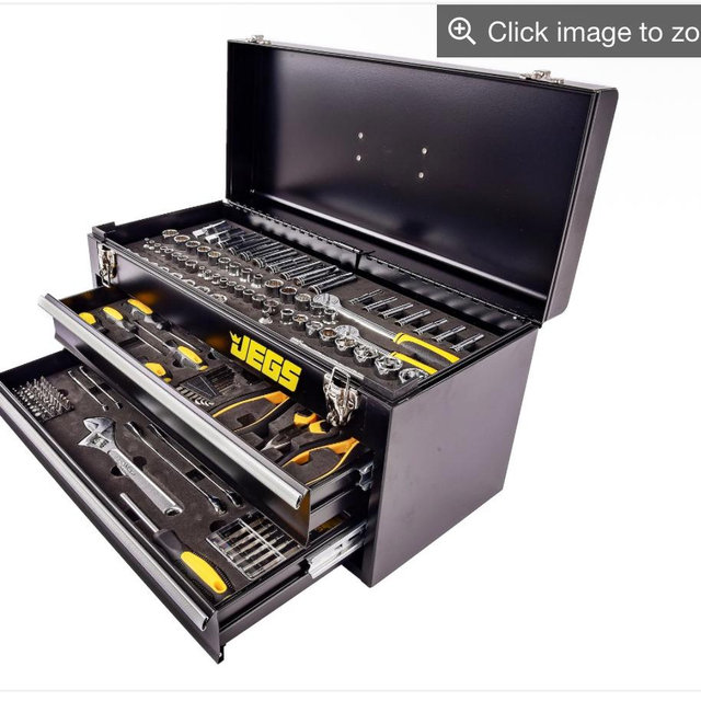 JEGS 85325: Mechanic's Tool Box Set [170-Piece] - JEGS