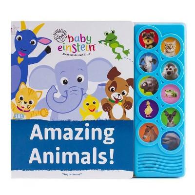 Baby Einstein - Amazing Animals! Listen and Learn 10-Button Sound Board Book