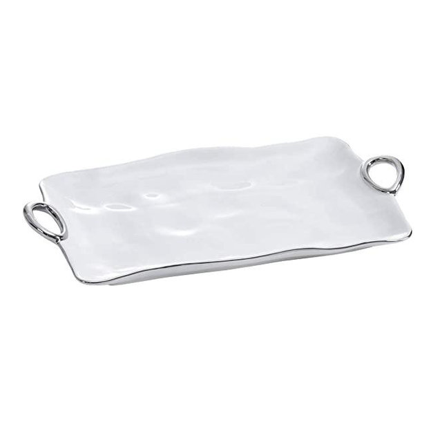 Pampa Bay Handle with Style Large Platter Porcelain