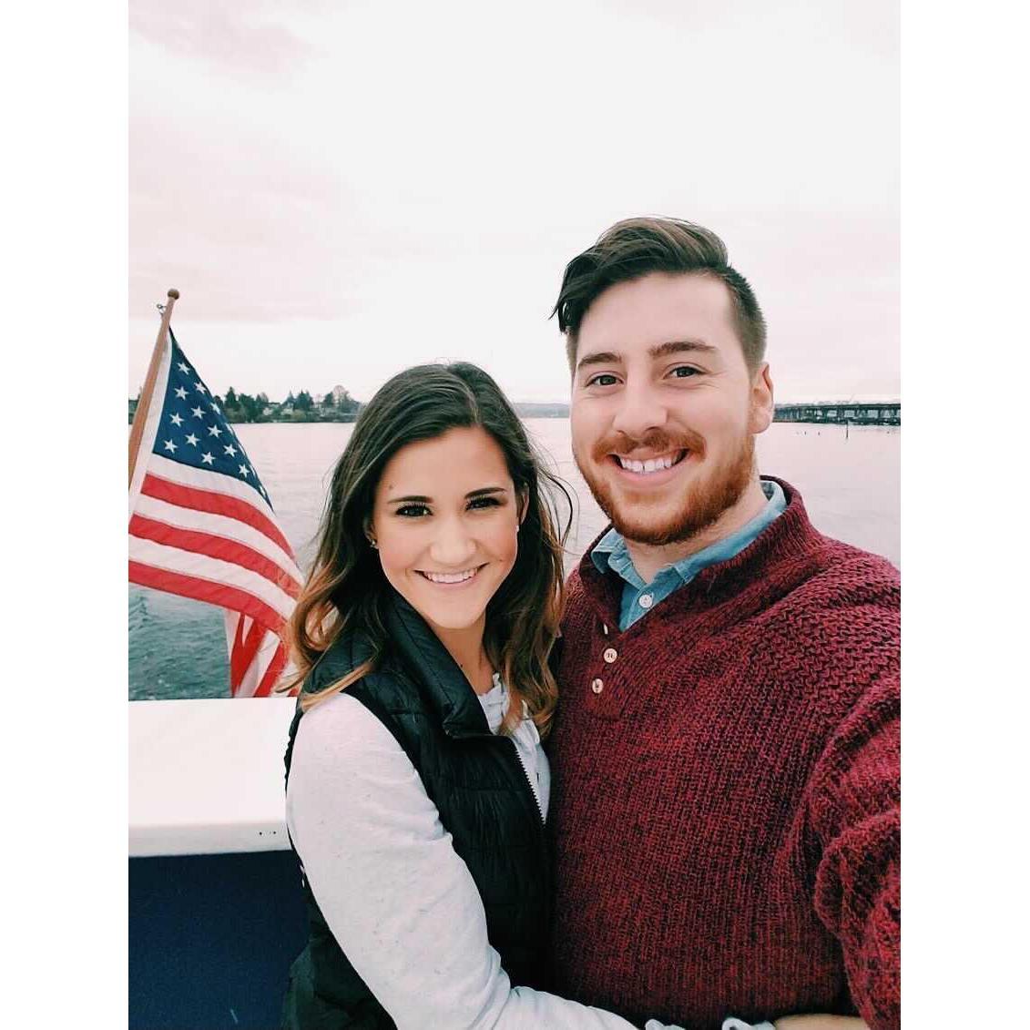 Back in 2017 on a cruise around Seattle