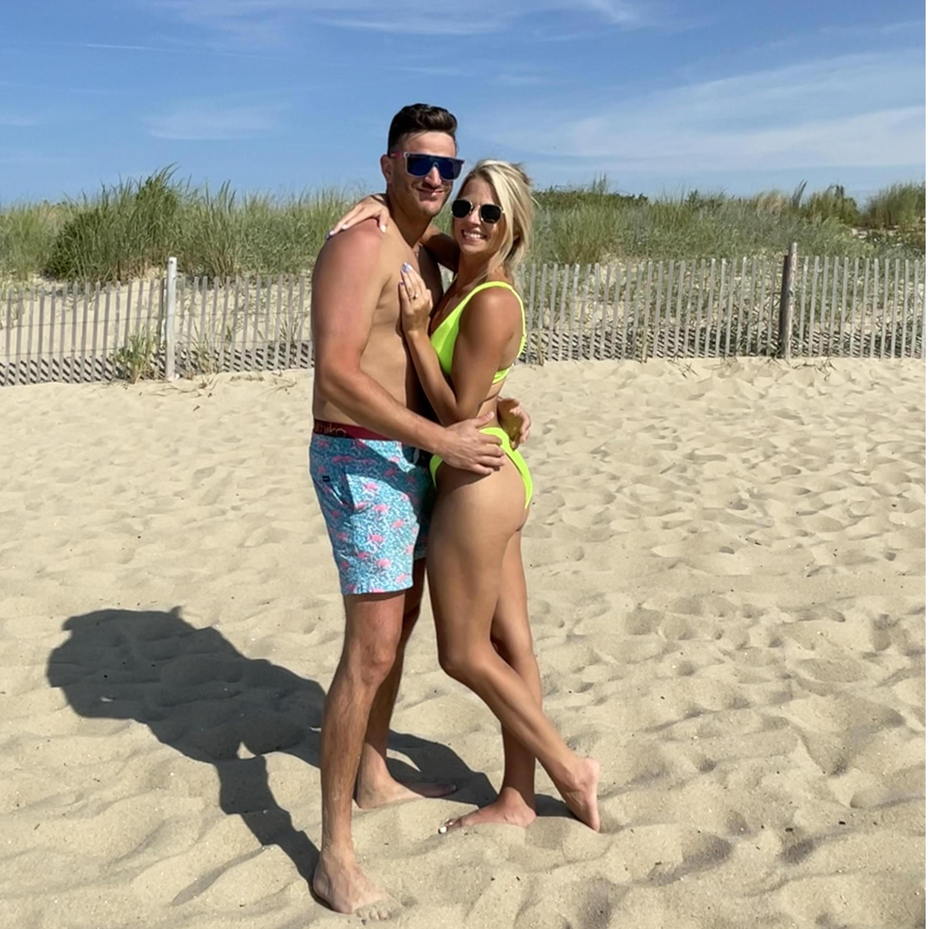 Proposal weekend at the beach