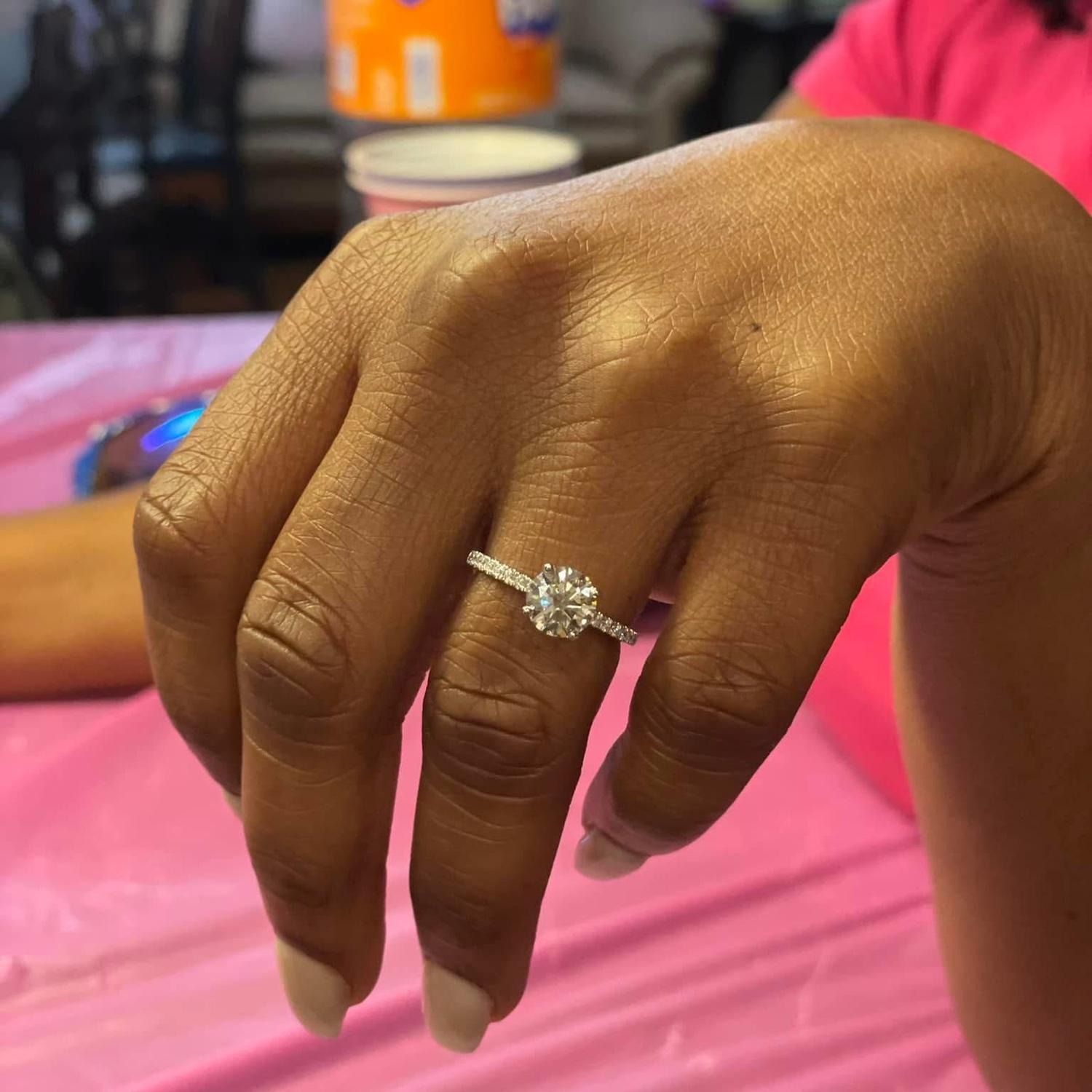 She said Yes!