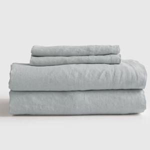 Linen Sheets | Mist | Full size with fitted sheet