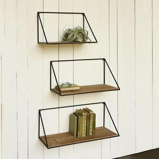 Hull Wood & Iron Shelf