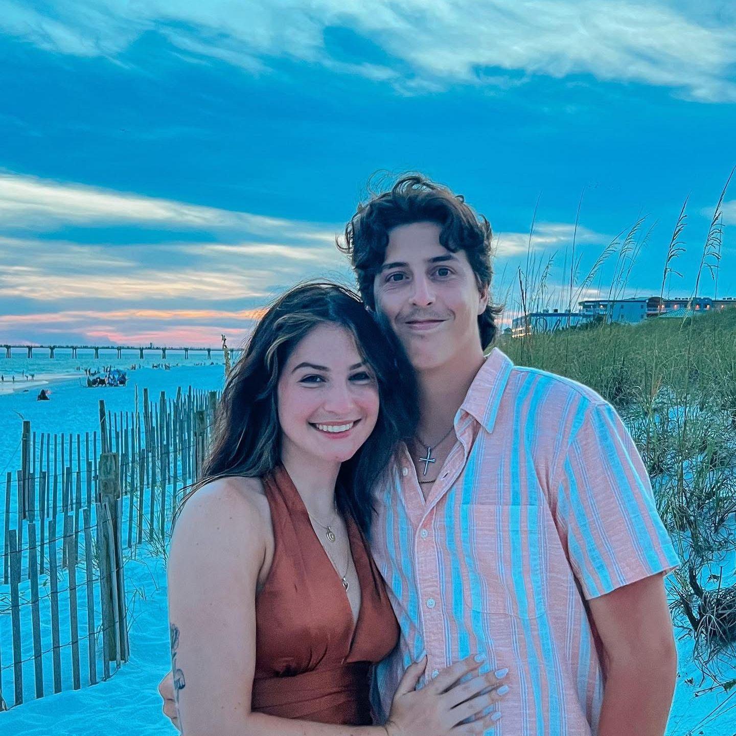 Our first beach trip together!