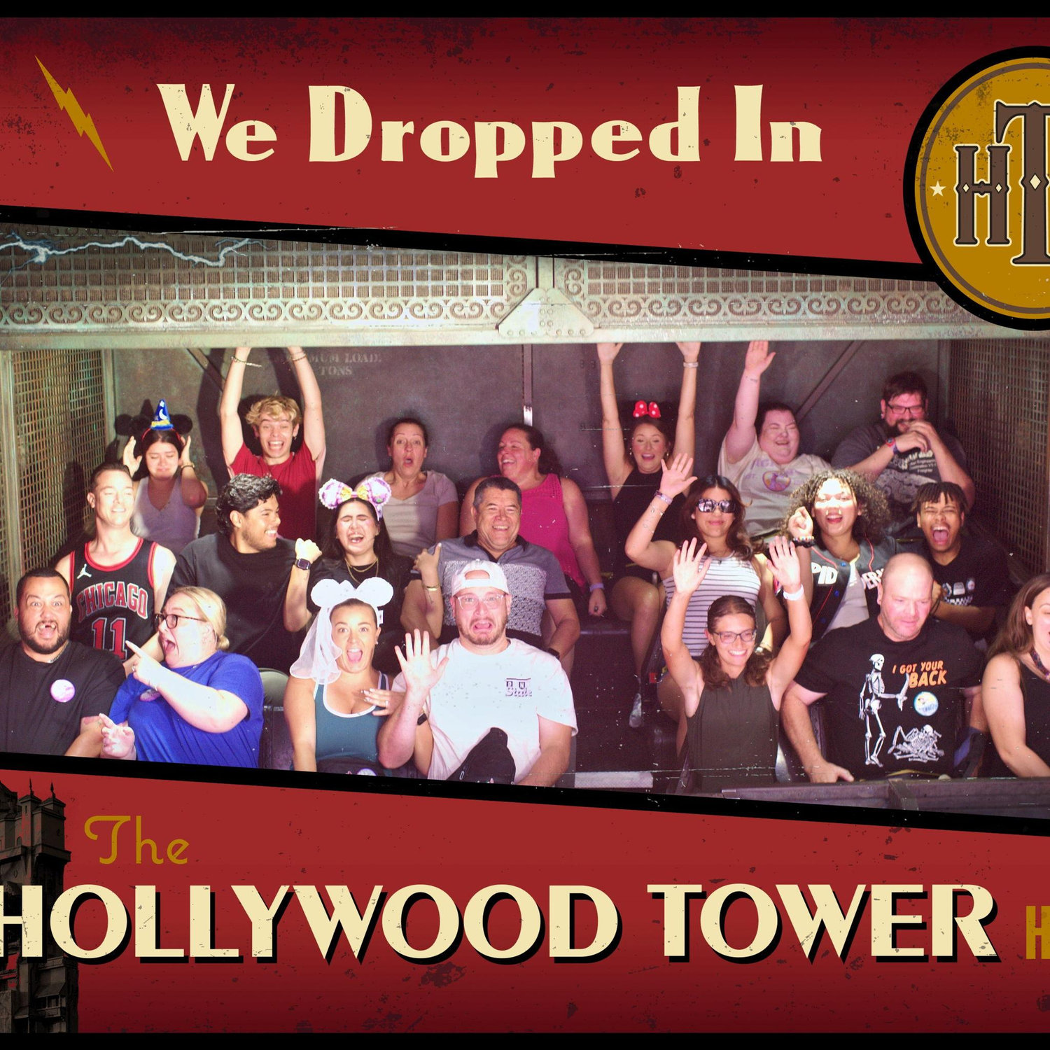 Showing off my ring at every ride in Disney!