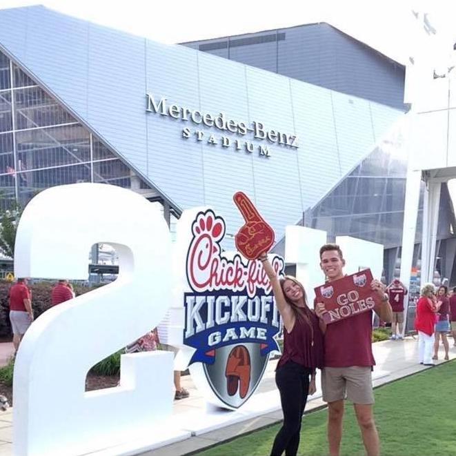 first FSU game as students, 2017
