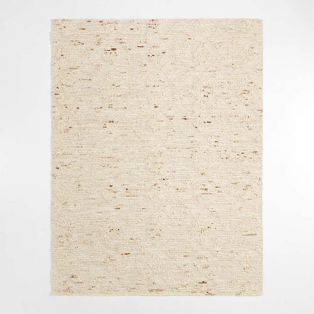 Budapest Wool and Jute Handwoven Sand Brown Area Rug 8'x10'