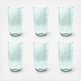 Bubble Jumbo Glass, Set of 6