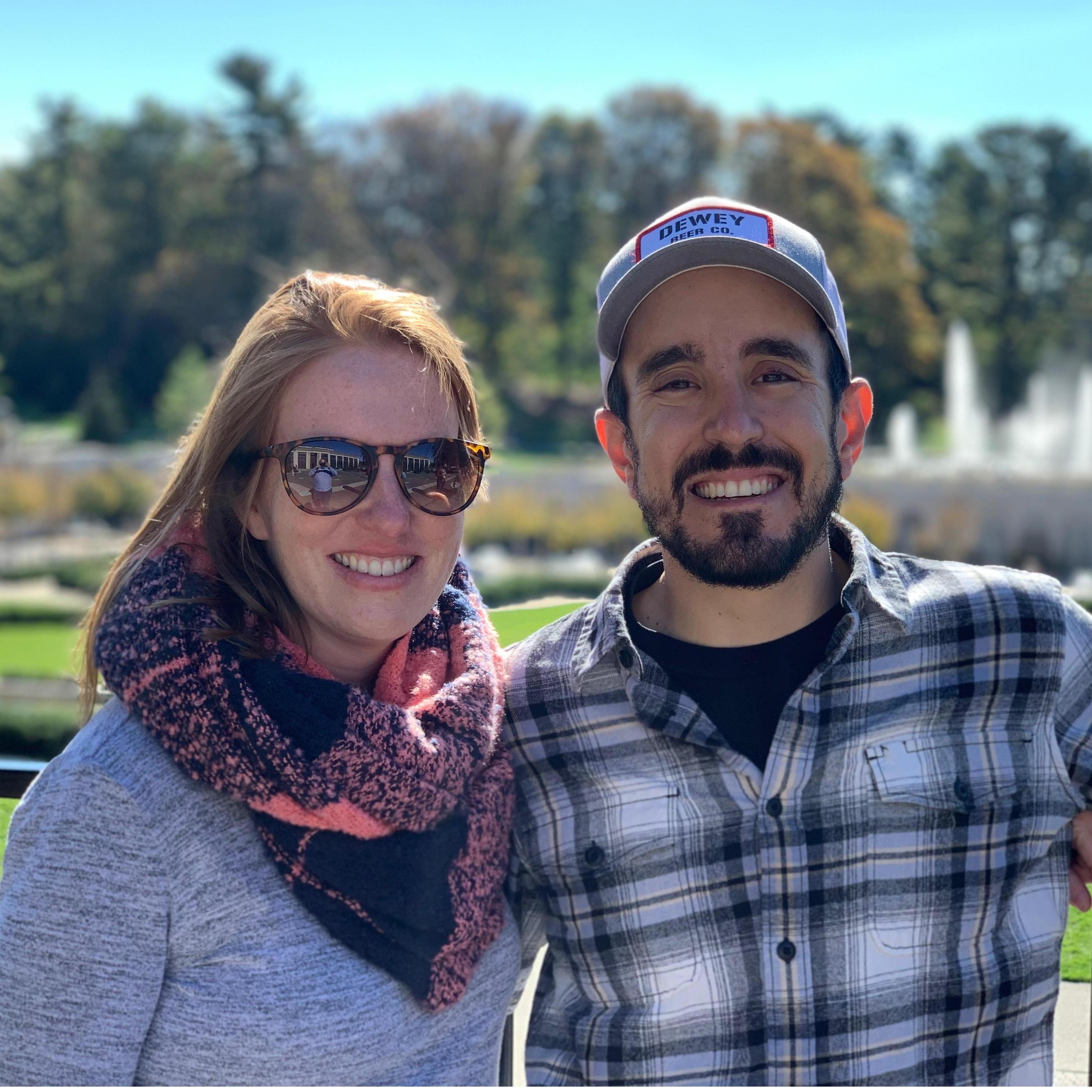 We had a 2 month old at the time this photo was taken, but we don't look too sleep deprived, right?
Longwood Gardens, Pennsylvania