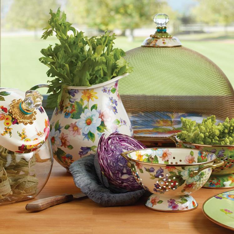 MacKenzie-Childs, Flower Market Pitcher | Zola