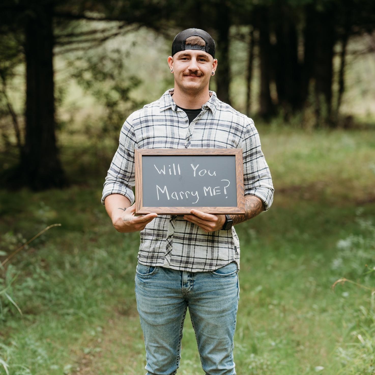 Jordan broke all of Ally's chalk trying to write this.