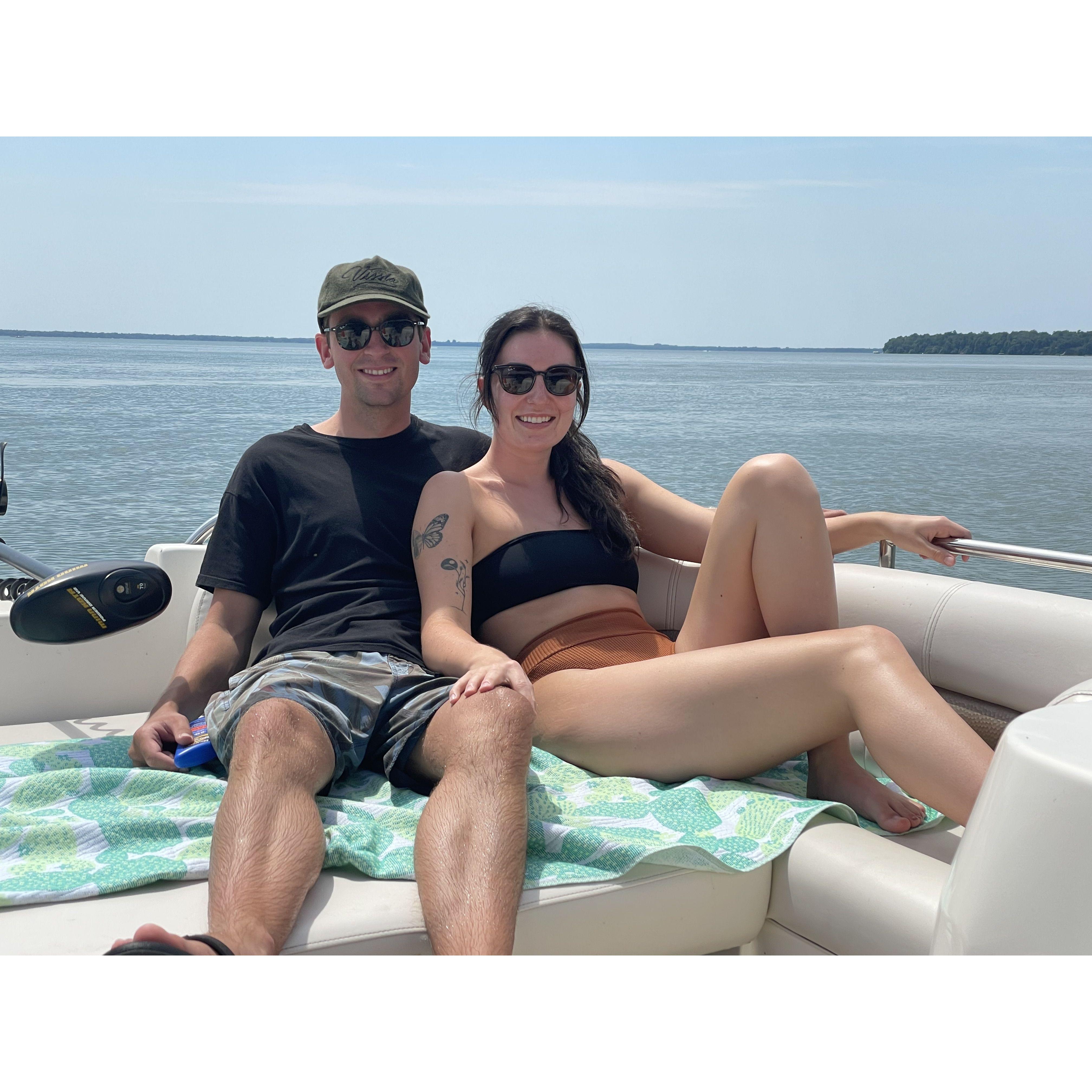 Cory's first trip to MN!