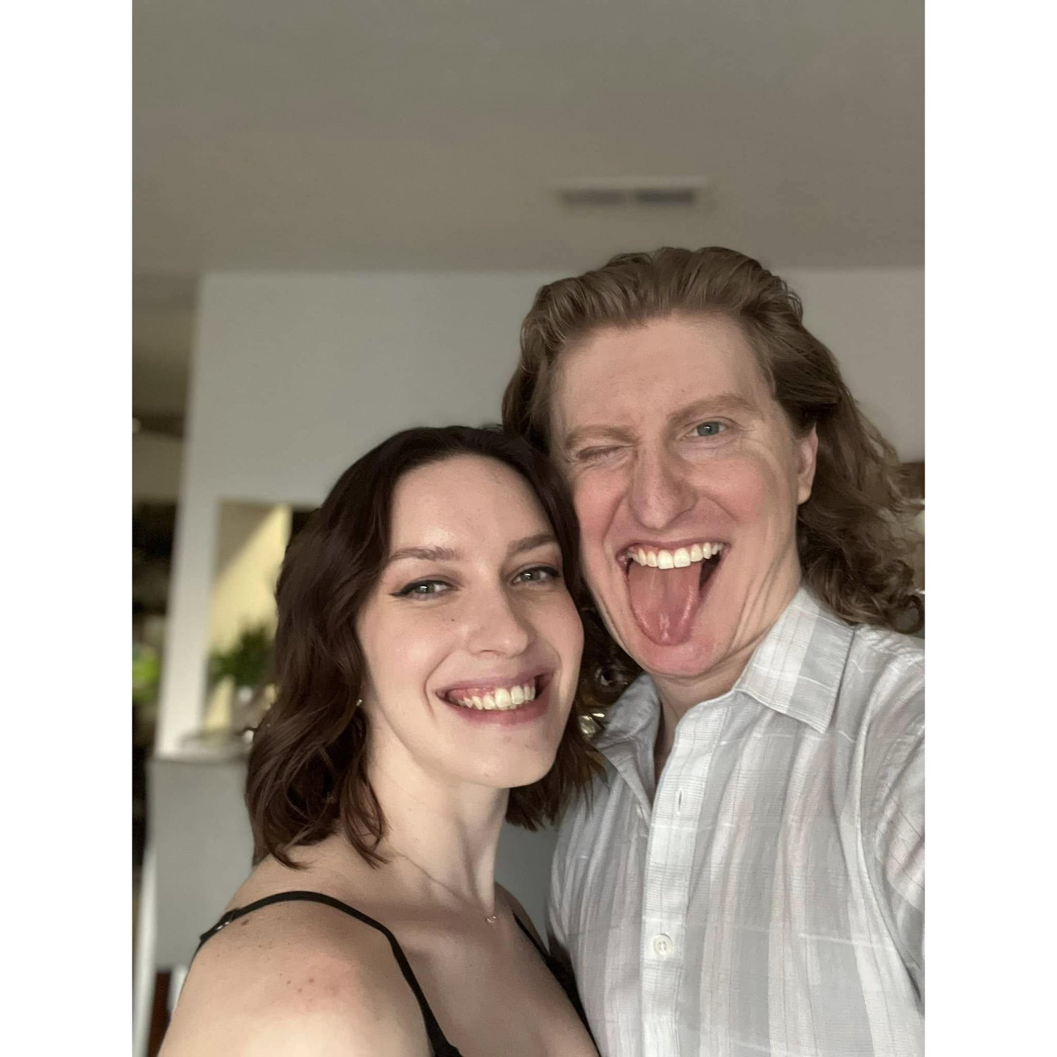 This picture was right before my 26th birthday dinner.