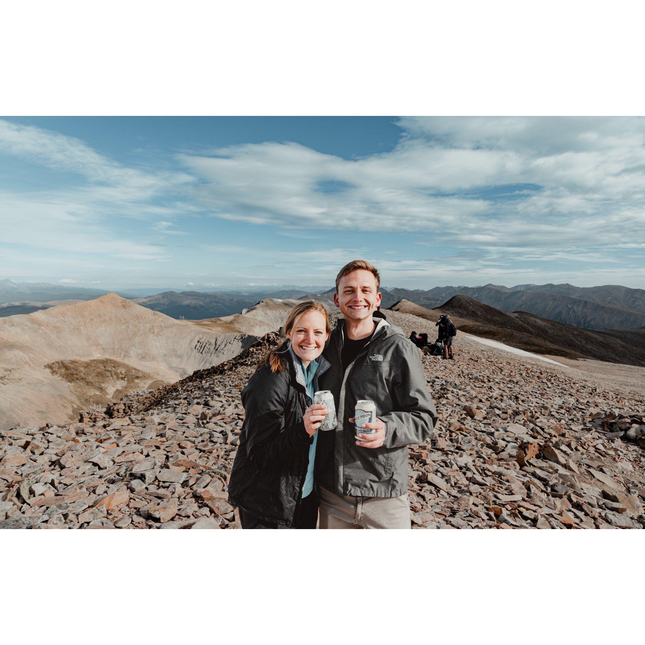 Top of Mt. Sherman