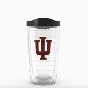 Indiana Hoosiers - Primary Logo 16oz Classic Tumbler