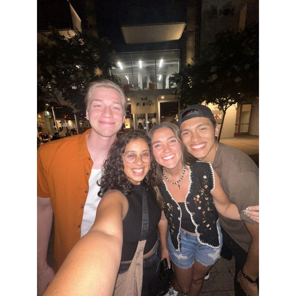 Double date night with friends!