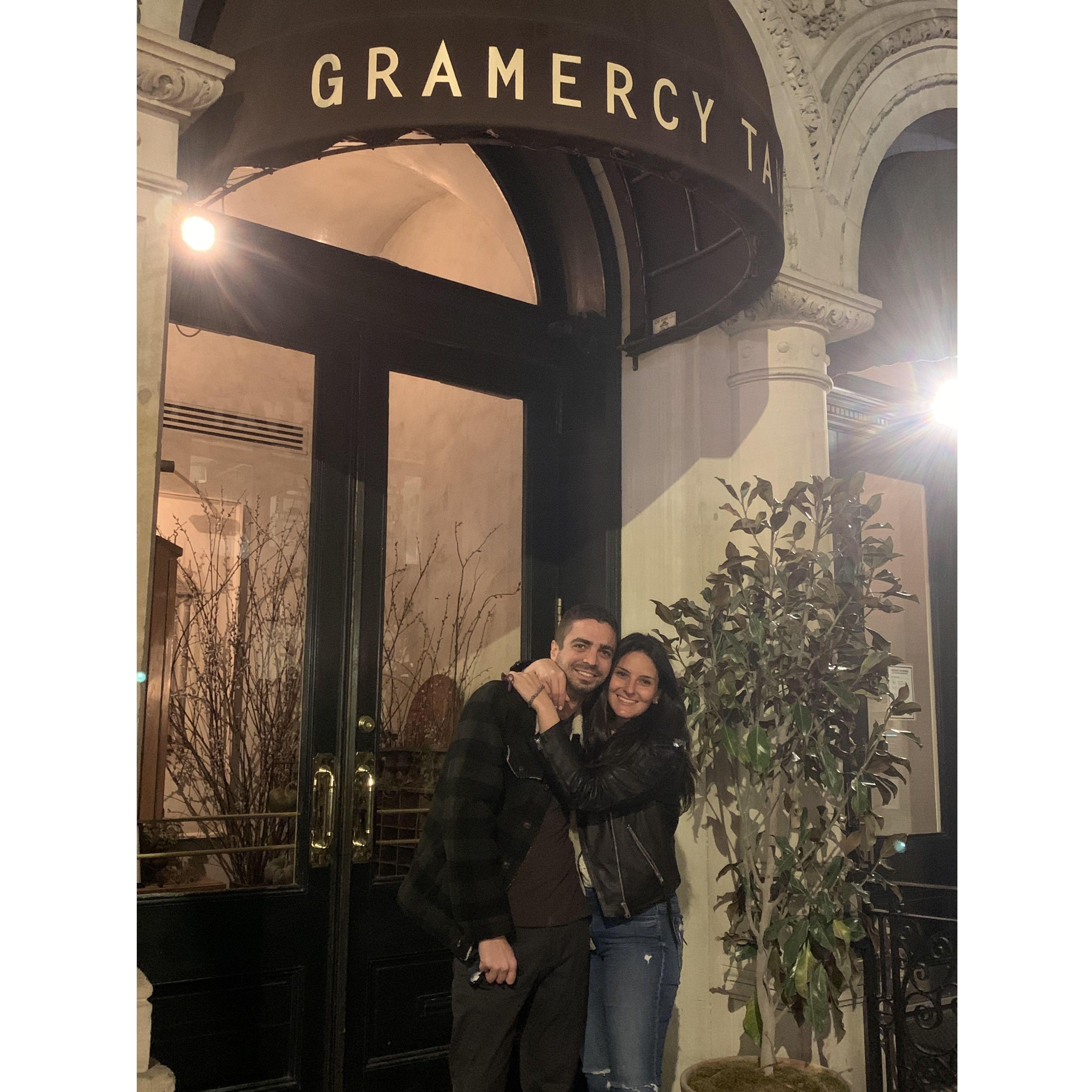 4/7/2021: First time bringing him to her favorite restaurant.