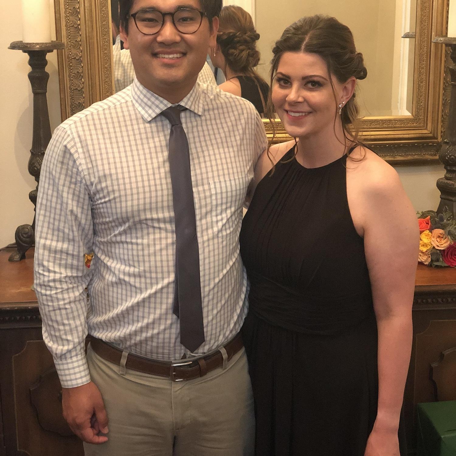 Celebrating Mr. and Mrs. Putz!