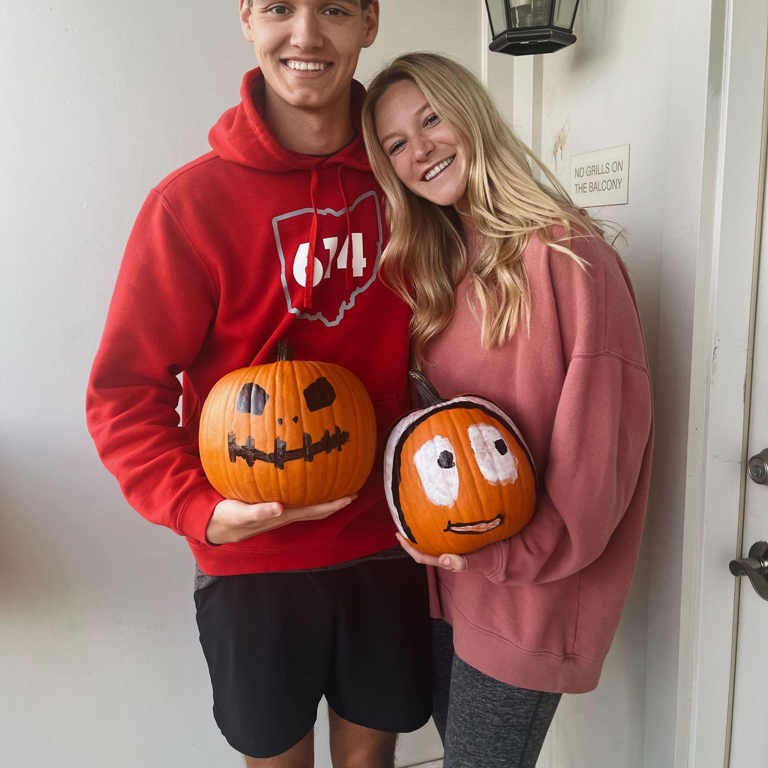 Painted pumpkins!