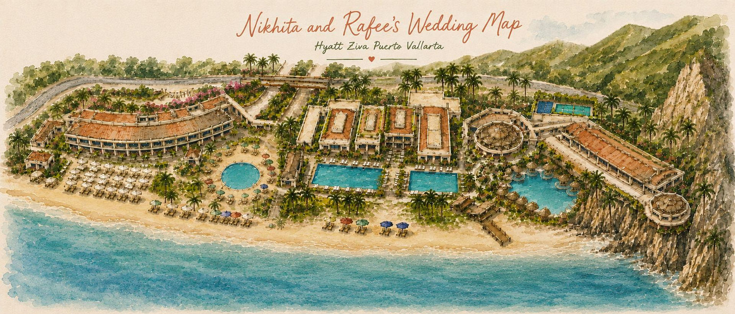 The Wedding Website of Rafee Alam and Nikhita Sachdeva