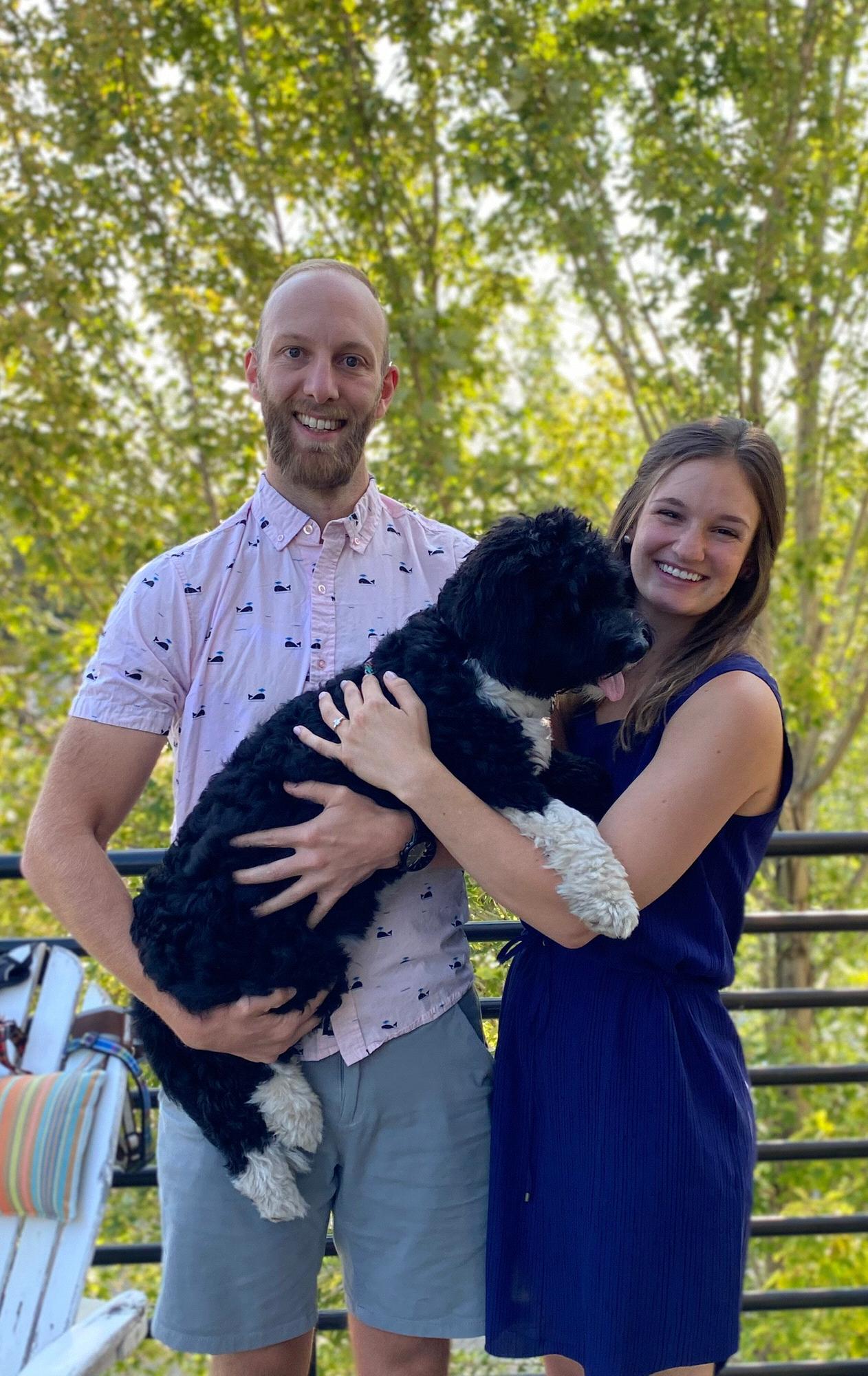 Teddy’s pretty stoked his parents are getting married