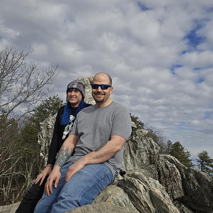 First hike we went on when we became an official couple
