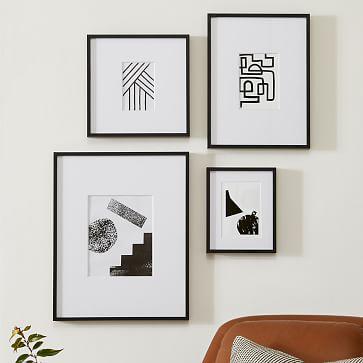 West Elm Multi-Mat Gallery Frames - Black