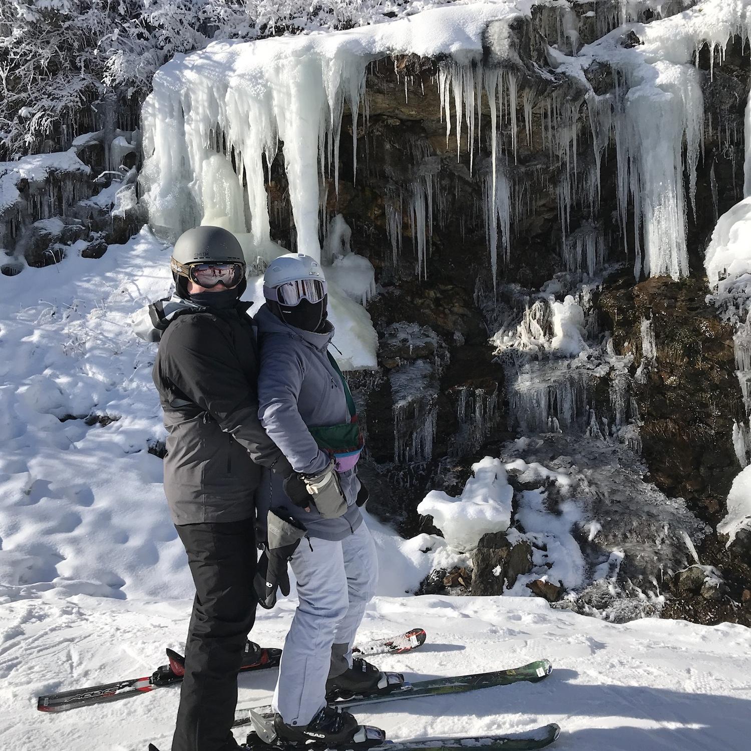 Skiing is our favorite winter activity!