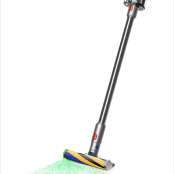 Dyson - V15 Detect Extra Cordless Vacuum with 10 accessories - Yellow/Nickel