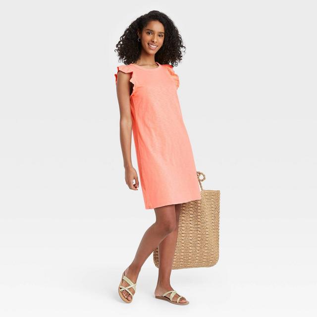 Women's Tank Dress - Universal Thread™ Coral S
