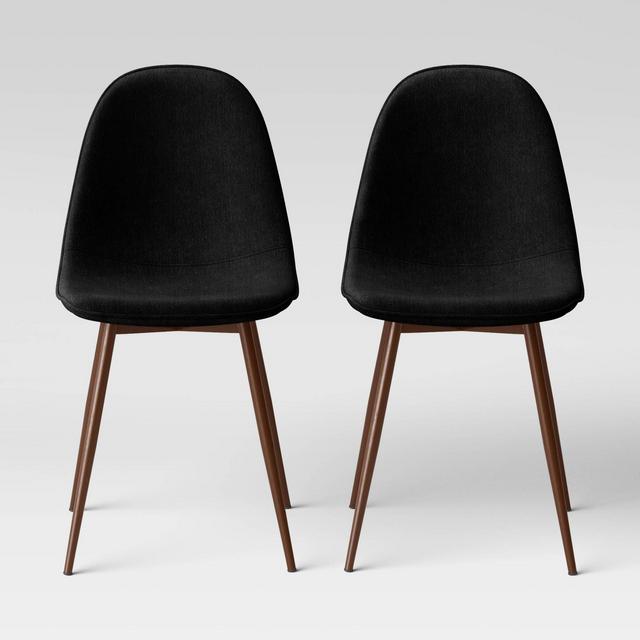 2pk Copley Dining Chair Black - Project 62™
