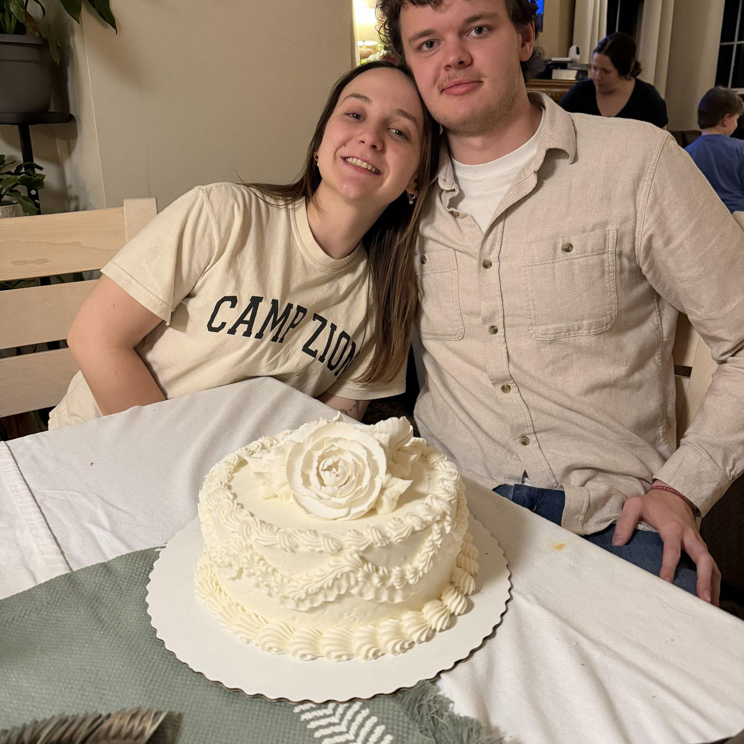 A sweet engagement party night