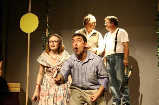 Julia as Luisa in a community production of “The Fantasticks” when she was 16
