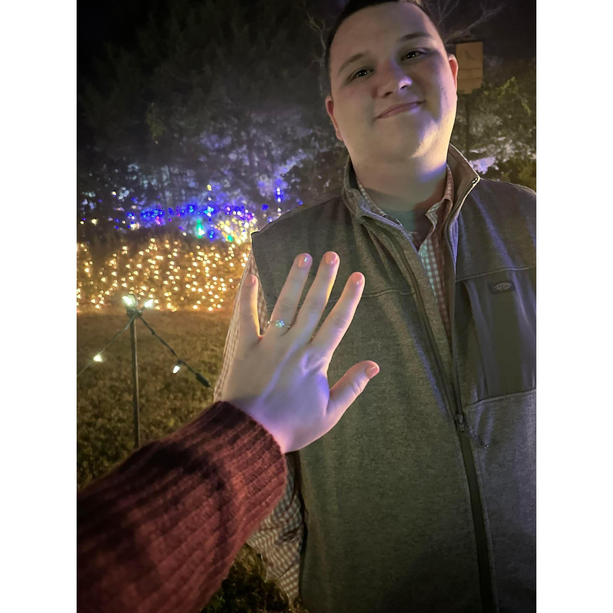 I SAID YES!!