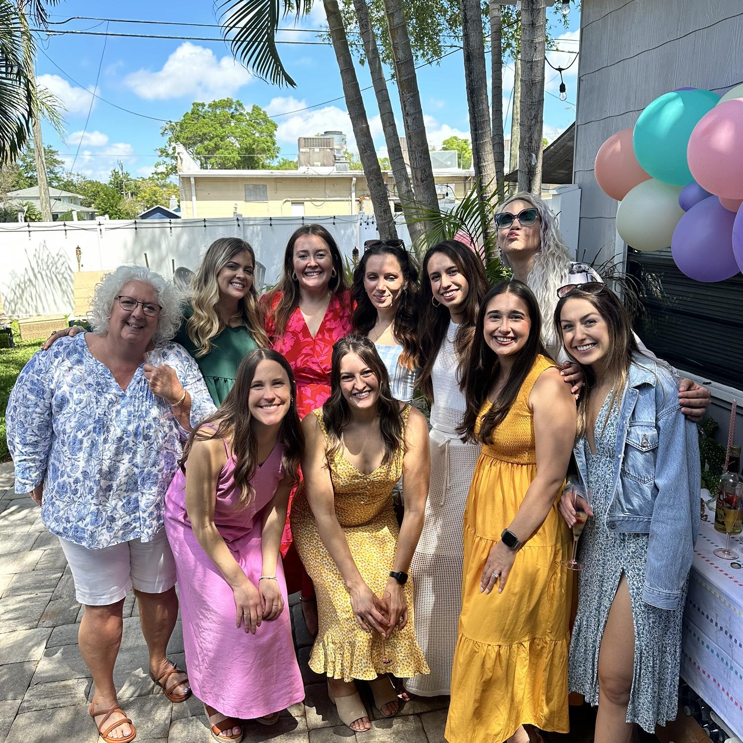2024: Engagement Party with some favorite people.