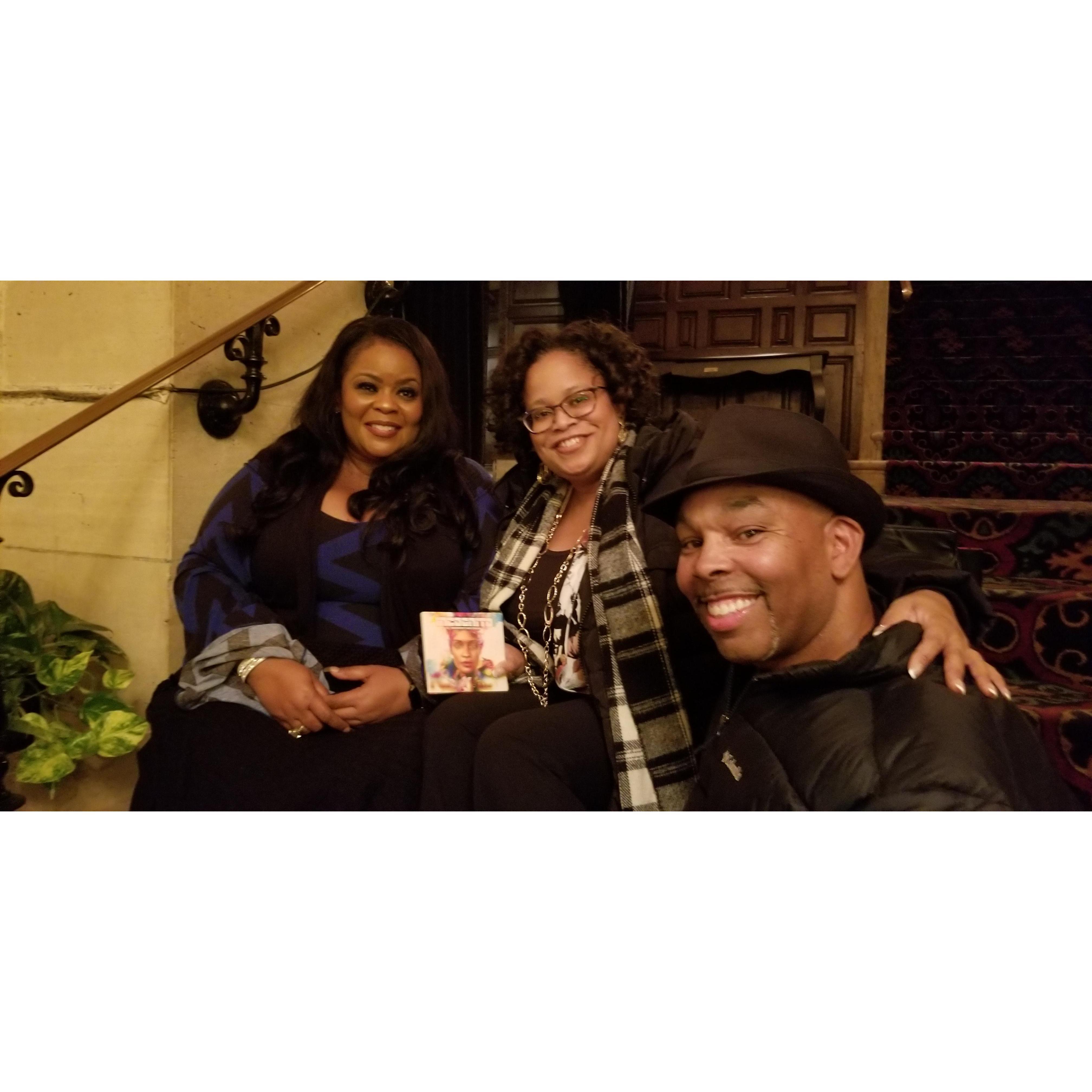 Hank and Nicole with International, Grammy nominated, Soul Train Music Award winning and one of Nicole's favorite soulful singers...Maysa!