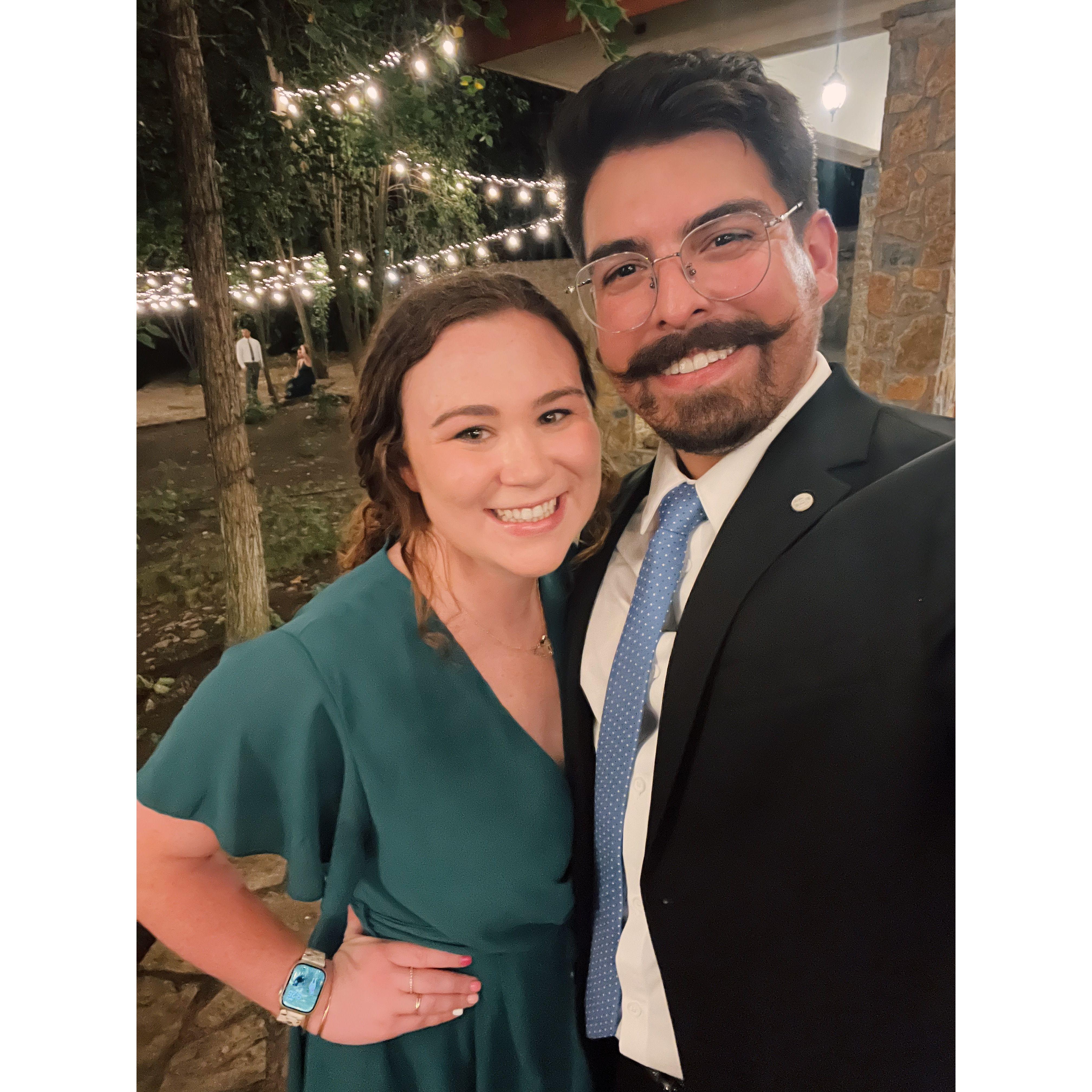 Attending a wedding in Monterrey together!