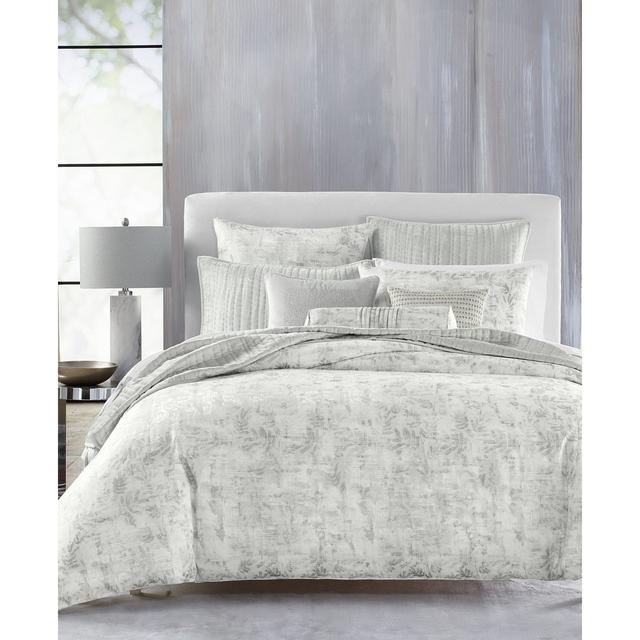 Hotel Collection Silver Fern Comforter, King, Created for Macy's