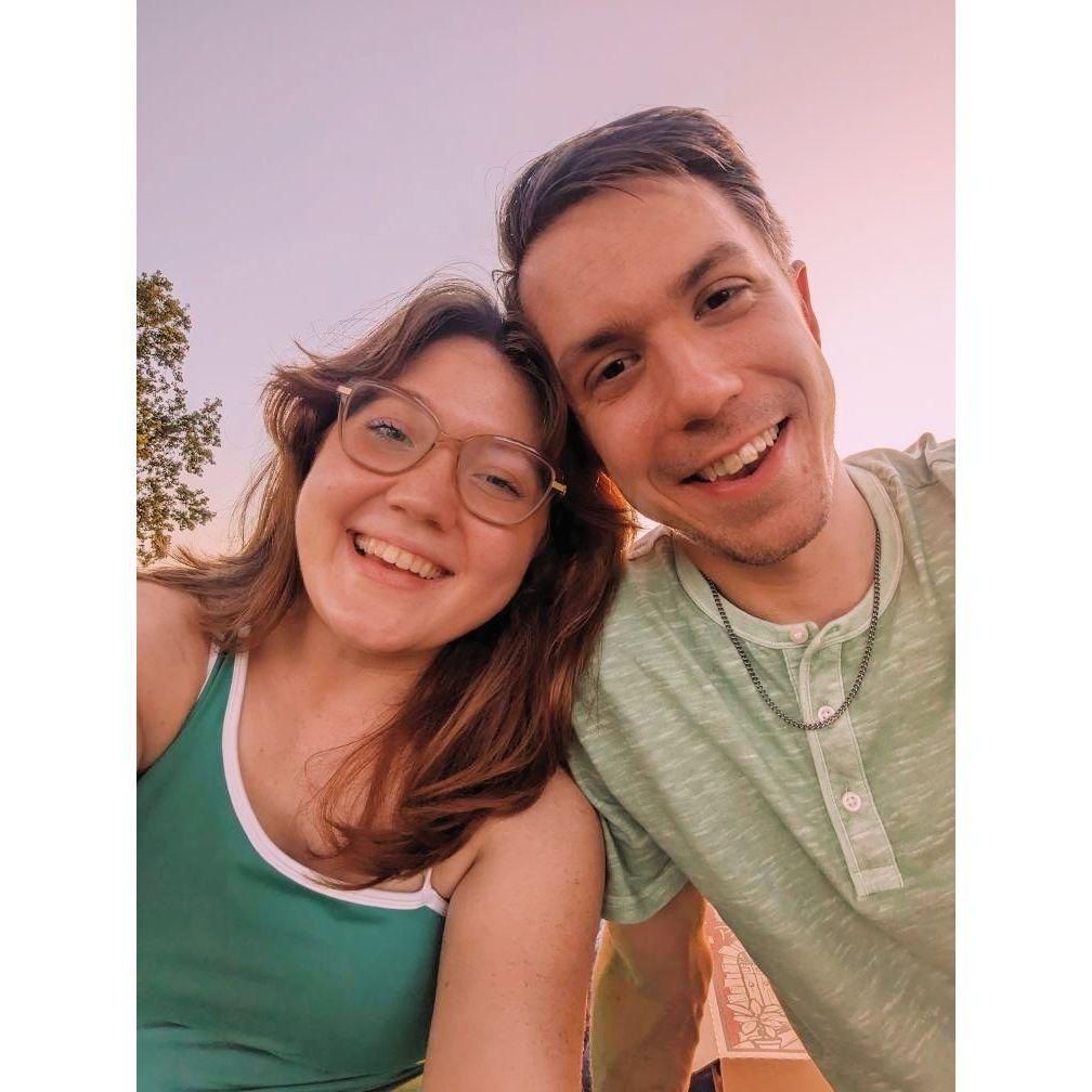 Pizza date night in Harbor Town
