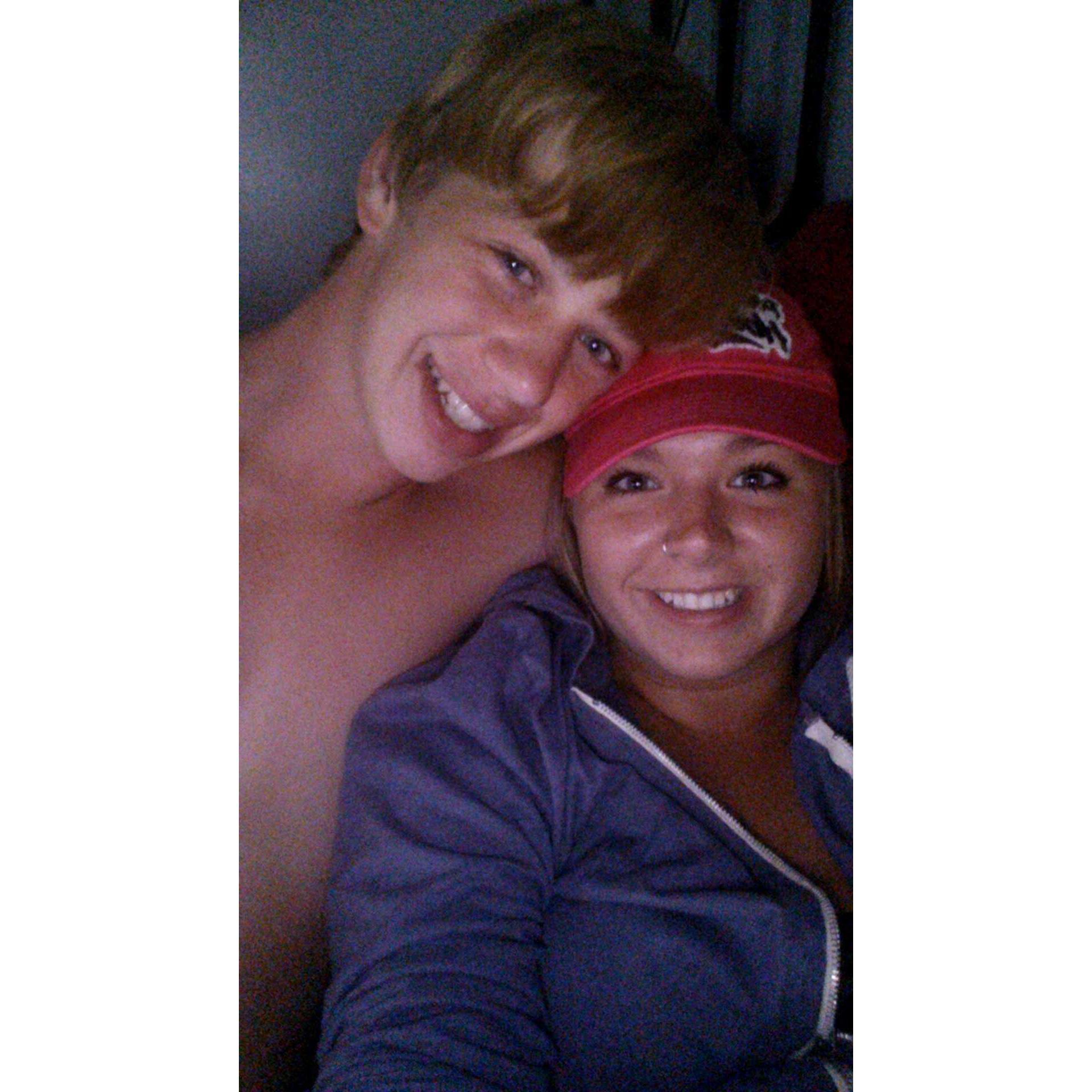 One of our earlier pictures together, 2013