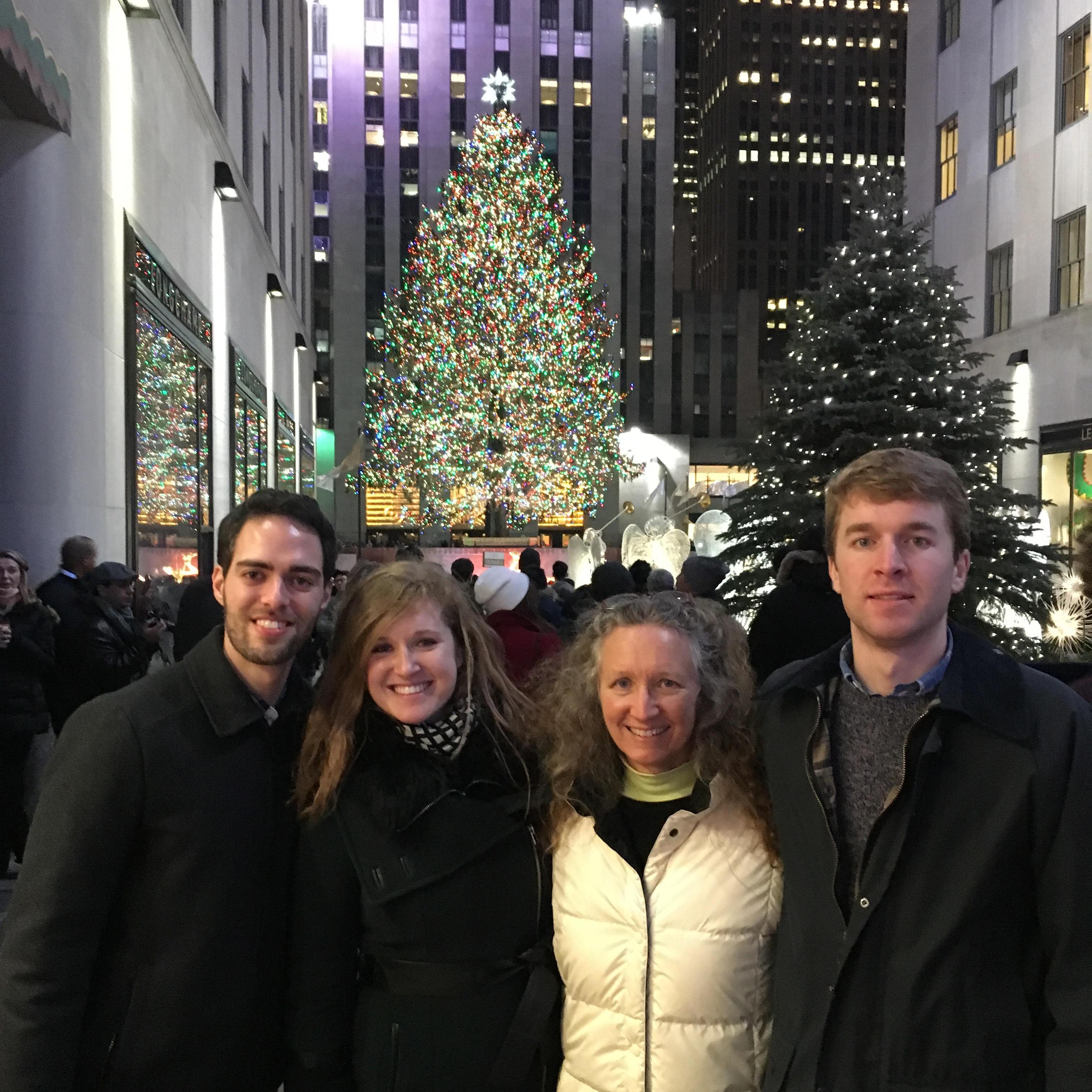 The McCoys take Manhattan (Russ is behind the camera)
December, 2016