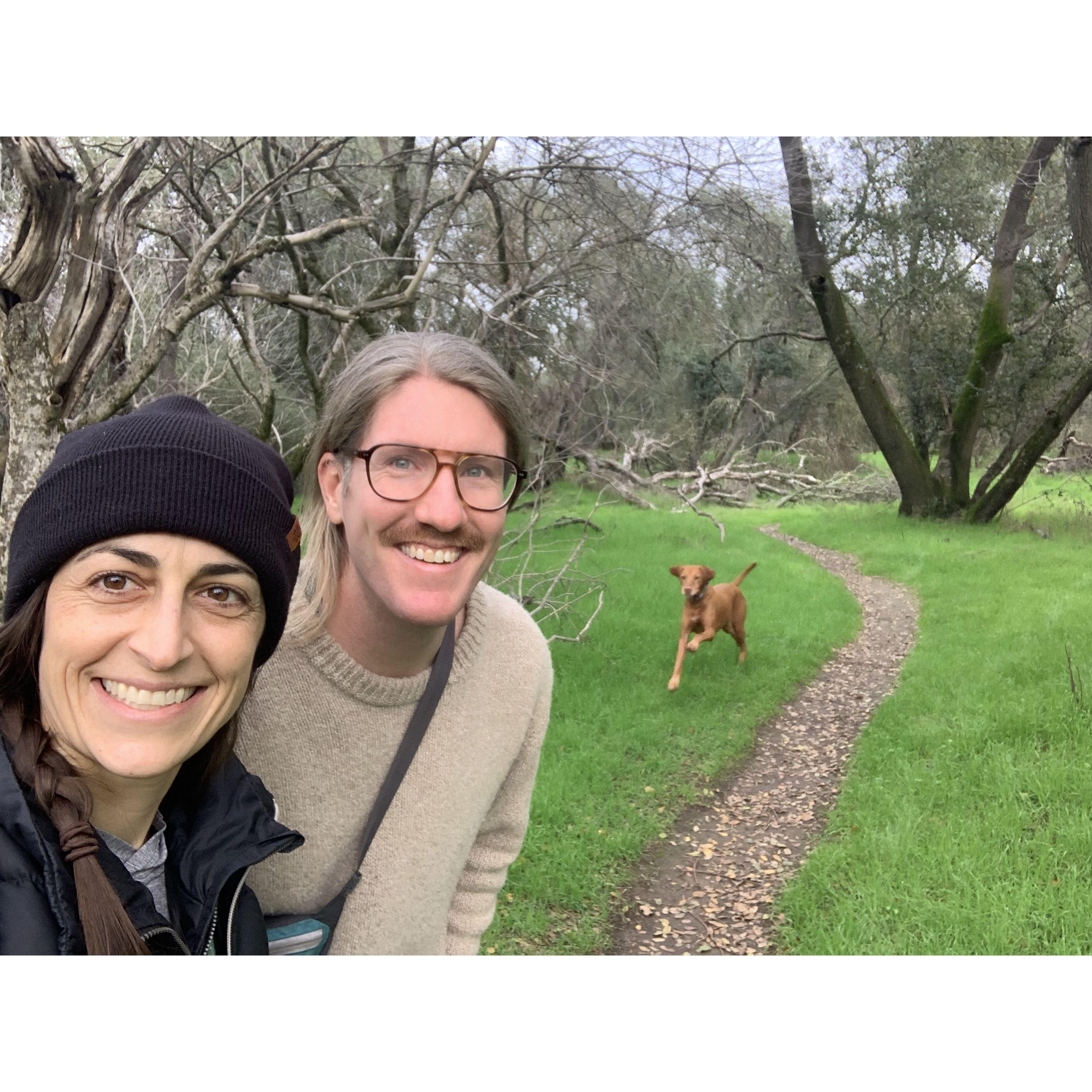 Happy New Year from the trails in Sacramento.